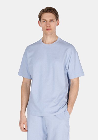 Image de Bleu Homme T-shirt À Manches Courtes