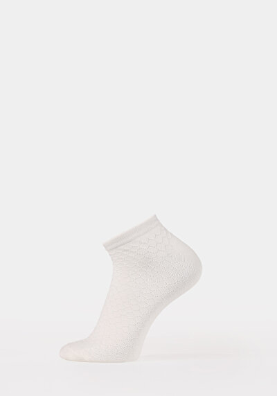Afficher les détails de Chaussettes Ecru Modern Fit Femme