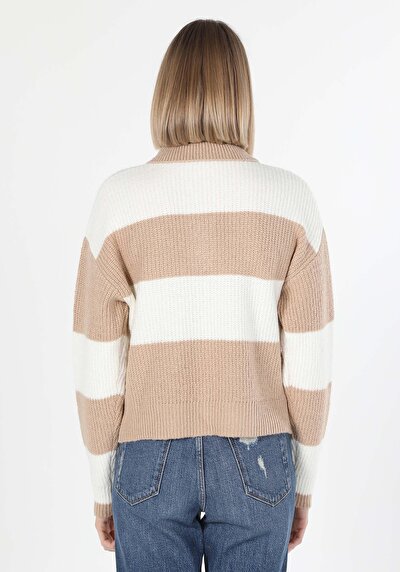Image de Pull Ecru Regular Fit   Femme