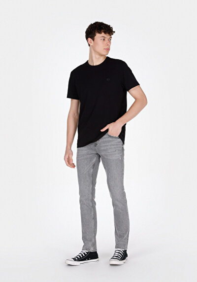 Image de 044 Karl Pantalon En Jean Straight Fit Homme