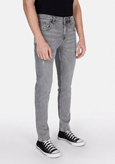 Image de 044 Karl Pantalon En Jean Straight Fit Homme