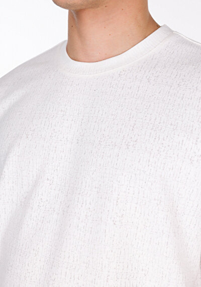Image de T-shirt À Manches Courtes Blanc Comfort Fit Jakarli Homme