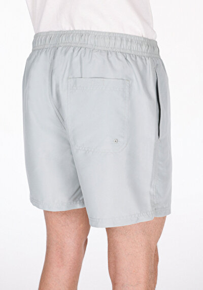 Image de Short De Bain Vert Slim Fit Doublé Homme