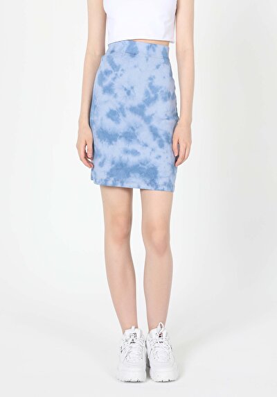 Image de Jupe Bleu Slim Fit    Femme