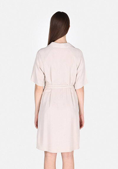 Image de Robe Beige Regular Fit Femme
