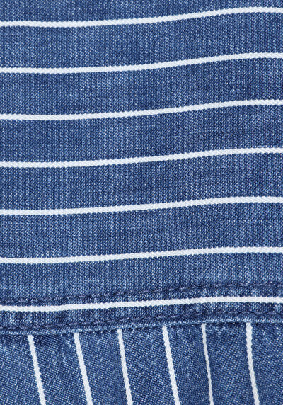 Image de Chemise À Manches Courtes  Rayé Oversize Fit Femme