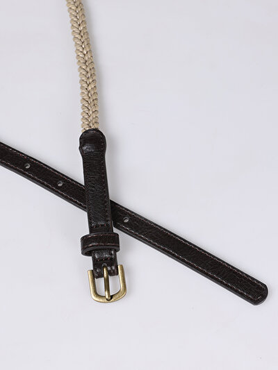 Image de Ceinture Ecru Modern Fit Femme