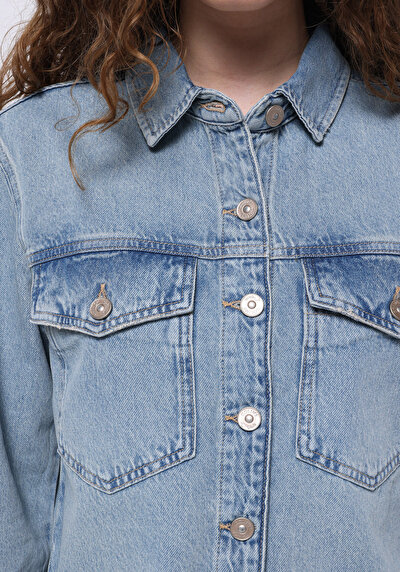 Image de Chemise À Manches Longues  Regular Fit Droit Jean Femme