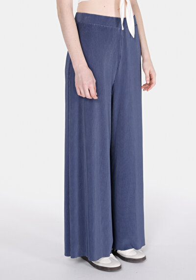 Image de Pantalon De Survêtement Bleu Regular Fit Femme