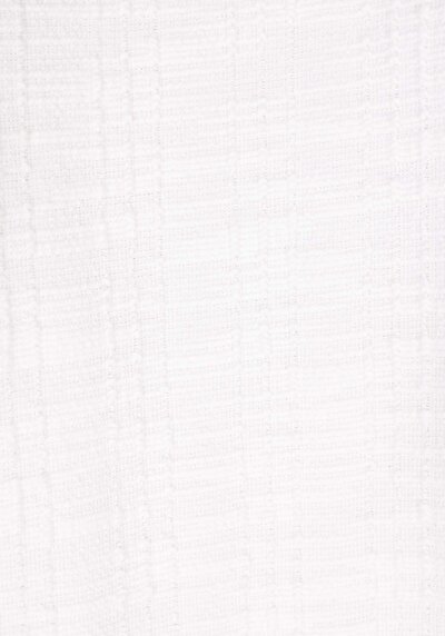 Image de Robe Blanc Regular Fit Manches Courtes Mini Verrouillage Femme
