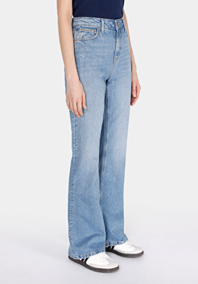Image de 791 Monica Pantalon En Jean Regular Fit Femme