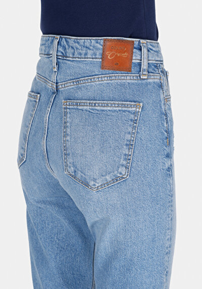 Afficher les détails de 791 Monica Pantalon    En Jean Regular Fit Femme