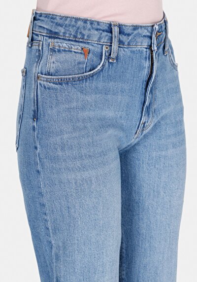 Image de 891 Maya Pantalon  Tapered Leg Medium Rise En Jean Slim Fit Femme