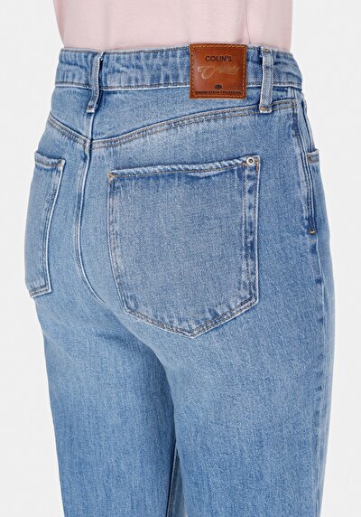 Afficher les détails de 891 Maya Pantalon  Tapered Leg Medium Rise En Jean Slim Fit Femme