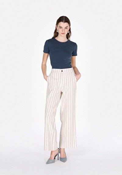 Image de Blouse À Manches Courtes Bleu Slim Fit Manches Courtes Femme