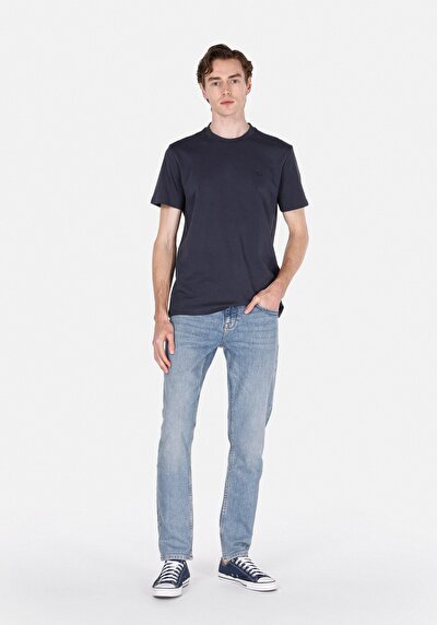 Image de 044 Karl Pantalon Straight Leg Low Rise En Jean Straight Fit Homme