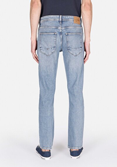 Image de 044 Karl Pantalon Straight Leg Low Rise En Jean Straight Fit Homme