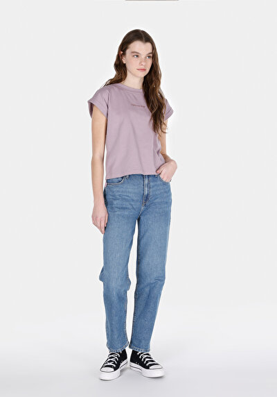 Image de Rose Femmes Blouse À Manches Courtes