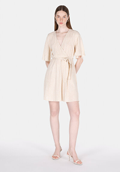 Image de Robe Beige Regular Fit Femme