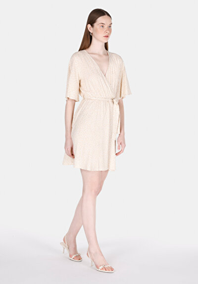 Image de Robe Beige Regular Fit Femme