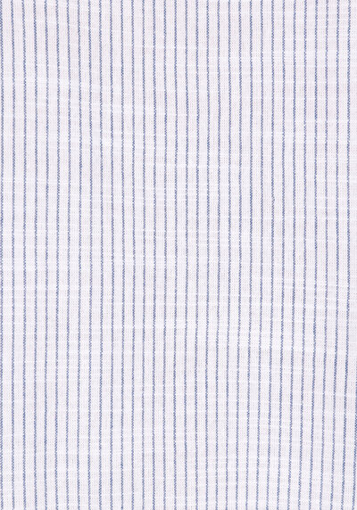 Image de Chemise À Manches Longues Blanc Regular Fit Rayé Uni Femme