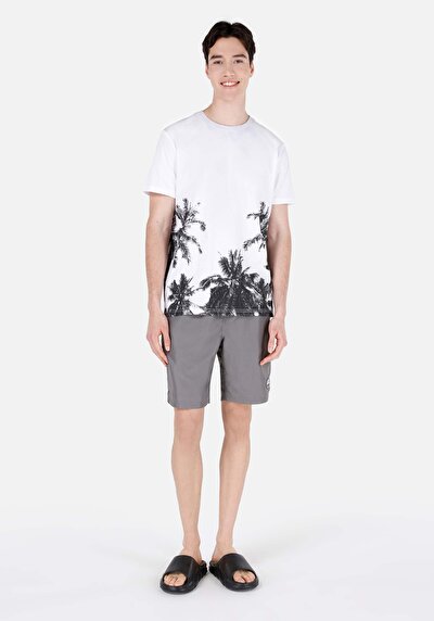Image de Short De Bain Anthracite Slim Fit  Homme