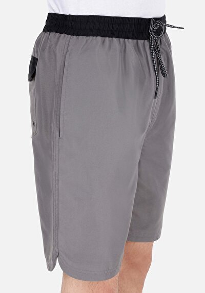 Image de Short De Bain Anthracite Slim Fit  Homme