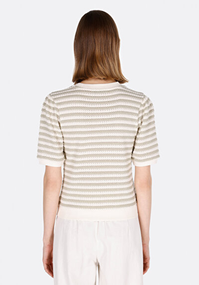 Image de Tricoter Vert Slim Fit Femme