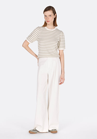 Image de Tricoter Vert Slim Fit Femme