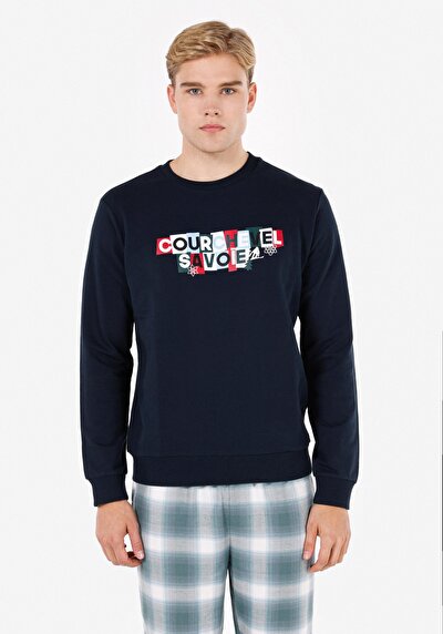 Image de Pull-over Marine Regular Fit  Homme