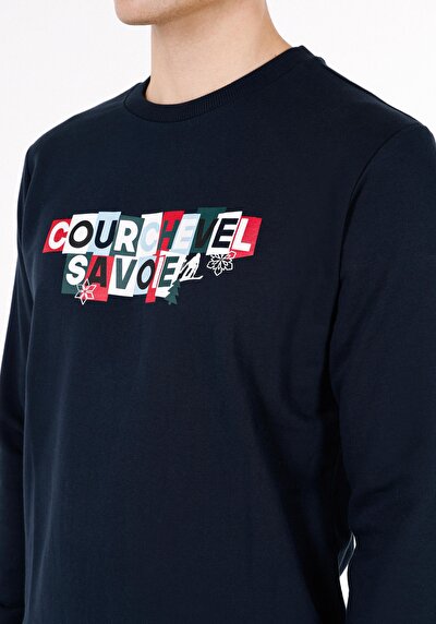 Image de Pull-over Marine Regular Fit  Homme