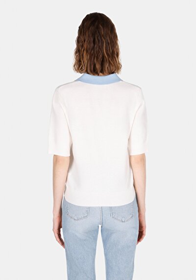 Image de Tricot Blanc Regular Fit Femme