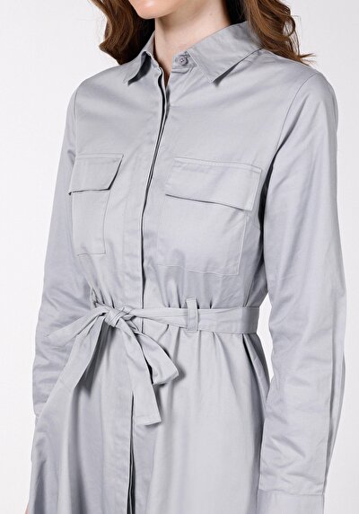 Image de Robe Gris Regular Fit Femme