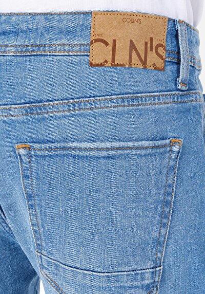Image de 067 Jack Pantalon Denim Tapered Leg Medium Rise En  Regular Fit Homme