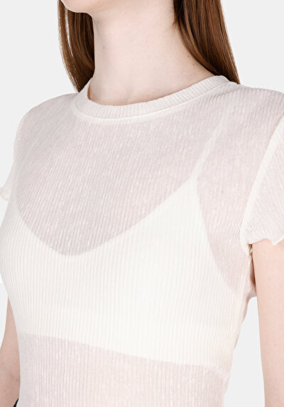 Image de Blanc Femmes Blouse À Manches Courtes
