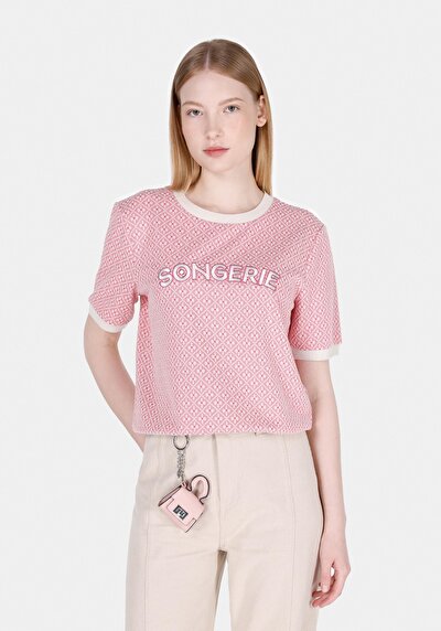 Image de Tricoter Rose Regular Fit Femme