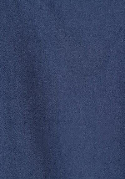 Image de Chemise À Manches Longues Bleu Slim Fit Droit Popeline Homme