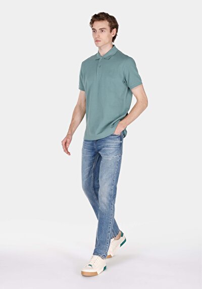 Image de 044 Karl Pantalon En Jean Straight Fit Homme