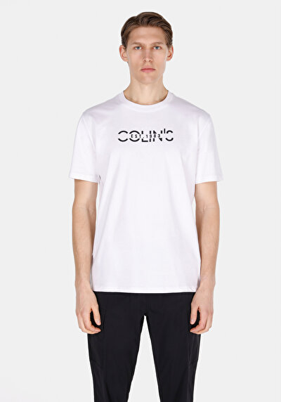 Image de Blanc Homme T-shirt À Manches Courtes