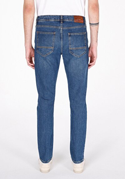 Image de 044 Karl Pantalon Straight Leg Low Rise En Jean Straight Fit Homme