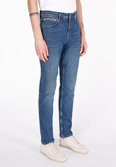 Image de 044 Karl Pantalon Straight Leg Low Rise En Jean Straight Fit Homme
