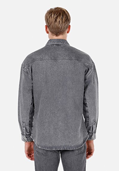 Image de Shırt À Manches Longues Oversize Fit Homme
