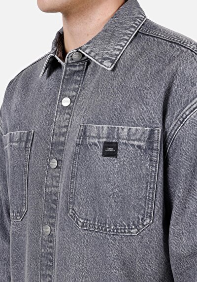 Image de Shırt À Manches Longues Oversize Fit Homme