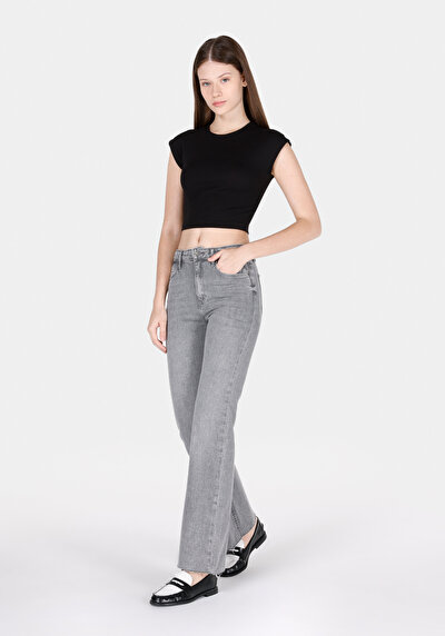 Image de 791 Monica Pantalon Bootcut Medium Rise En Jean Regular Fit Femme