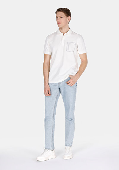 Image de 042 John Pantalon En Jean Slim Straight Homme