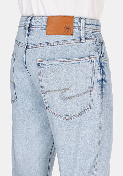 Afficher les détails de 042 John Pantalon    En Jean Slim Straight Homme