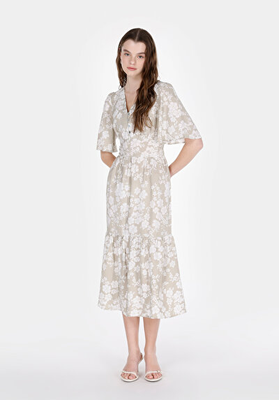 Image de Robe Vert Slim Fit Femme