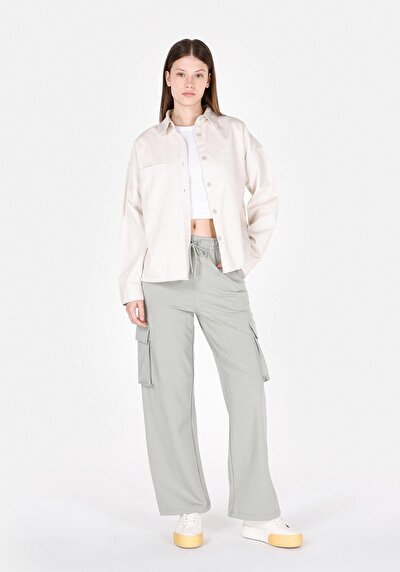 Image de Pantalon De Survêtement Vert Regular Fit Femme