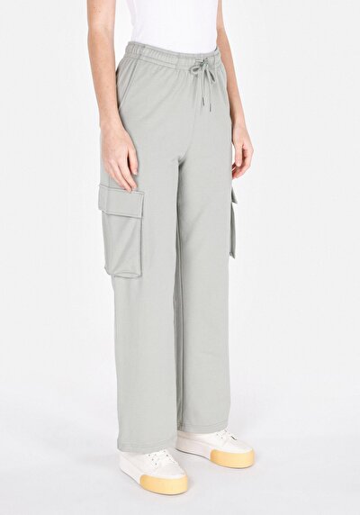 Image de Pantalon De Survêtement Vert Regular Fit Femme