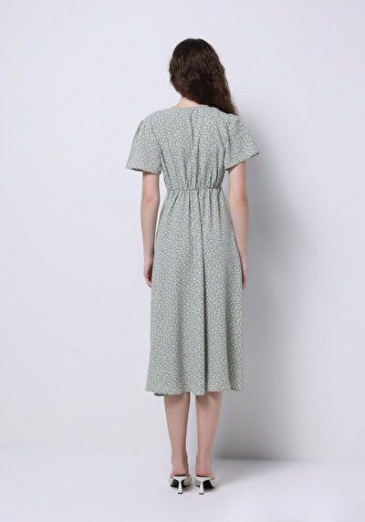 Image de Robe Vert Regular Fit    Femme